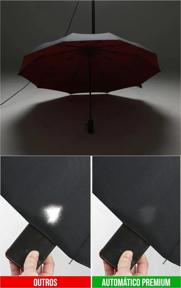 guarda-chuva masculino automatico reforçado